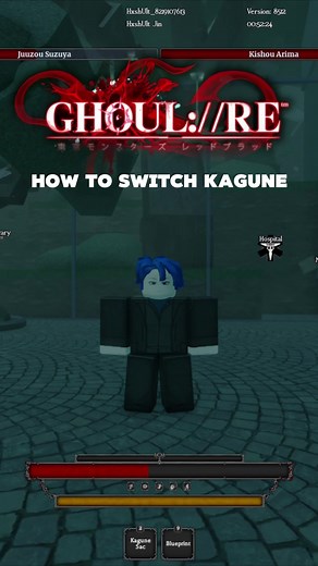 Kagune Change Guide for Ghoul Re on Roblox