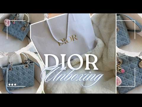 Dior Unboxing! Unique Lady Dior!