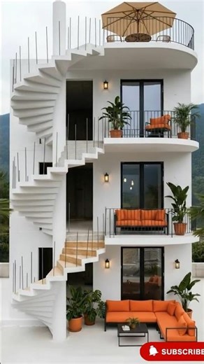 From Abandoned Concrete Shell to Luxury Spiral Staircase Villa