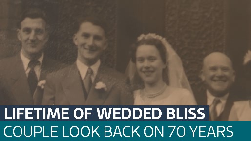 Couple celebrate platinum wedding anniversary - Latest From ITV News