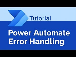 Power Automate Error Handling