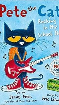 Pete the Cat Rocking in my new School Shoes