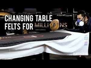 Playground - How to replace a Poker Table felt