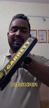 Hand Metal detector || Garrett |Bangladesh