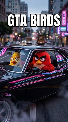 GTA San Plumas Ep. 1 | The Animated Angry Birds #AngryBirds #Rovio #GTA