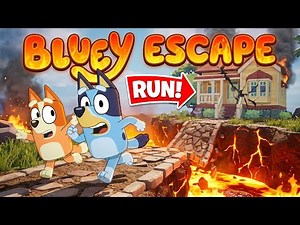 The Floor is Lava | BLUEY | BRAIN BREAK | JUST DANCE | INTERACTIVE Immersive Warm-Up Run | DANNY GO!