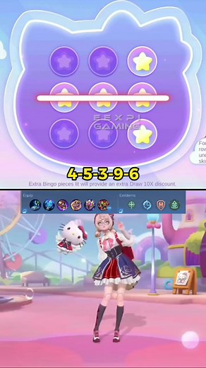 Part 1 | MLBB x Sanrio All Bingo Patterns 2023 with New Emblem Setup and Build for every Sanrio Skin Hero. Meron na kayo pattern meron pa kayo New Emblem Setup😄 #newemblemph #nextforu #mlbbxsanrio #mlbbsanrioevent #gaming #mlbb