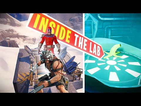 THE BUNKER LAB in Fortnite is opening up MAGNETO frees Wolverine and everything inside