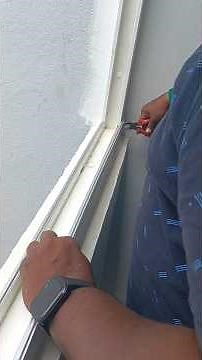 "Unlock Smooth Sliding: Step-by-Step Guide to Fixing Aluminium Tracks on UPVC Windows!"