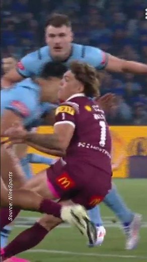 Massive hit sees Reece Walsh suffer a concussion