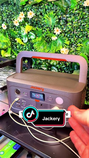 FLASH SALE 🔥😱 🔋☀️ Power anywhere with the Jackery Explorer 500 v2 Solar Generator! Perfect for camping, road trips, van life, or emergency backup power. With a 512Wh LiFePO4 battery and up to 500W output, you can charge phones, laptops, small appliances and more. Pair it with the solar panel and recharge from 0–100% in just 2.8 hours! Portable, reliable, and built for adventure. Never run out of power again. #jackery #solargenerator #portablepower #offgridpower #tiktokmademebuylt