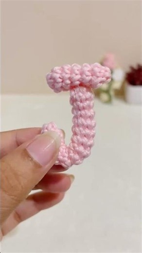 Crochet Letter J Tutorial pt-5 💌 | Easy Beginner Friendly Crochet Alphabet #diy #crochet