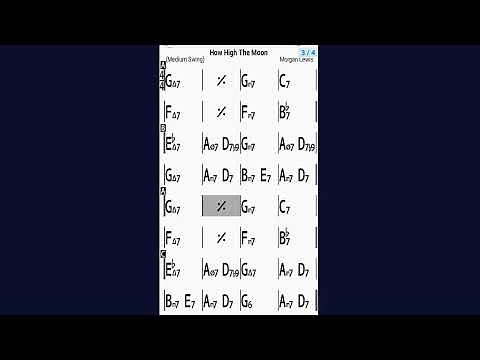 How high the moon - Backing Track 120 BPM (to improvise)