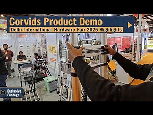 Delhi International Hardware Fair 2025 Highlights | Live Product Demonstration #delhi