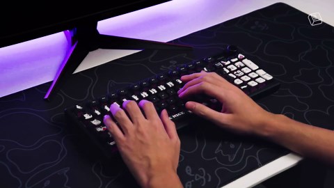 RIPNDIP Must Be Nice Custom Keycaps, 120 Keys ASA PC PBT Keycap Set, Dye Sub Shine Through 4-Sided Crystal Key Caps, Universal Compatibility Keycaps for MX Switches Mechanical Keyboard