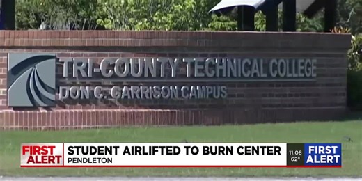 Student airlifted to burn center after ‘fireball incident’ at TCTC, officials say