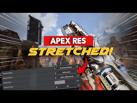 How to Get Stretched Res in Apex Legends (Best Method!)