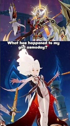The fall of asmoday? #genshinimpact #hoyoverse #genshin #genshinlore #asmoday #genshinleaks
