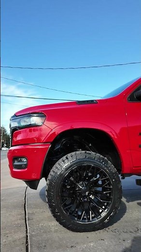 22x12 Fuel Strike | 35x12.50R22 Fury Tires | 6" Rough Country Lift - #RAM #BigHorn #KrietzCustoms
