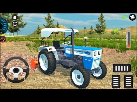 SWARAJ 744🚜Real Indian Tractor Simulator 2🚜Tractor Driving Simulator Gameplay#83