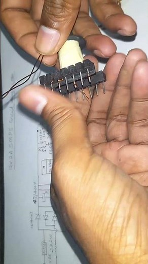 How to make smps transformer l how to wind smps transformer part-2