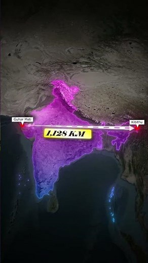 Why Does India Look Like a Diamond? | India’s Length & Width Explained