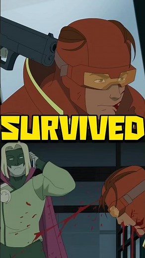 So how did Rex Splode survive a headshot #invincible #comics #shorts