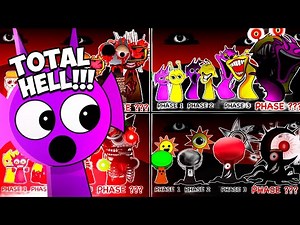 Sprunki React To Incredibox Sprunki Comparison Battle | Sprunki ALL PHASES & ALL CHARACTERS