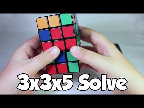 Fully Functional 3x3x5 Solve