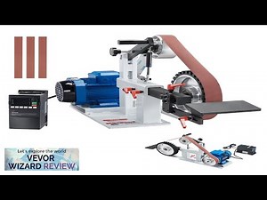 VEVOR Belt Grinder Sander 72 x 2-Inch Variable Speed Belt Polisher Review