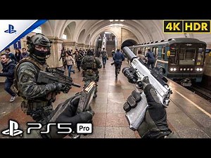 (PS5) Special Forces on the Hunt in the Metro | Ultra Realistic Gameplay [4K60FPS] Call of Duty MW3