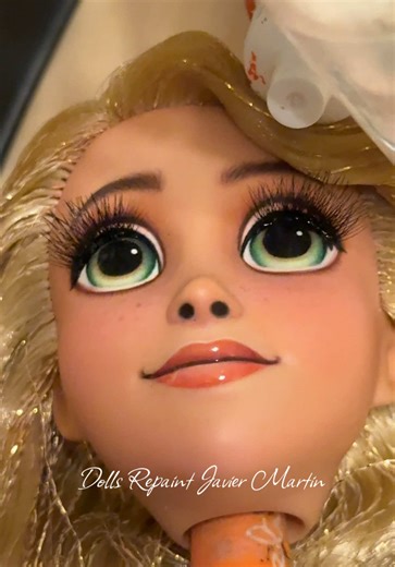 #Rapunzel #Disney #repaintdoll #Tangled