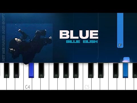 Billie Eilish - BLUE | Piano Tutorial
