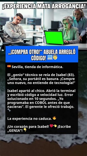 „¡COMPRA OTRO!“ ABUELA ARREGLÓ CÓDIGO! 💻👵