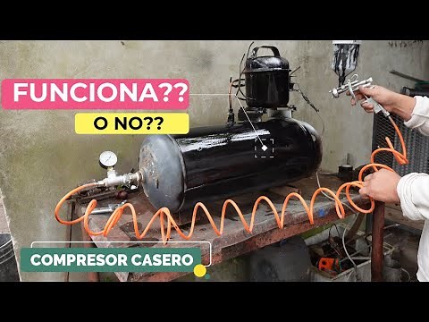 COMPRESOR CASERO fácil y barato