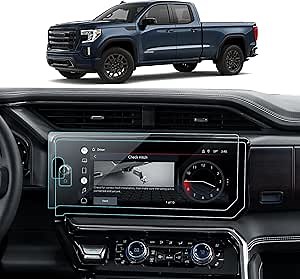 Amazon.com: LANTU 2-Pack Sierra Screen Protector for GMC Sierra Accessories Anti-Reflective Nano Film Fits 2022-2024 2025 Sierra 1500&2024 2025 Sierra 2500HD/3500HD(AT4, AT4X, Denali, Denali Ultimate) 13.4" : Electronics