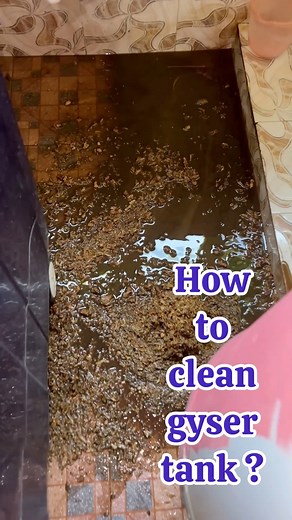 How often should we clean gyser tank ? informative video for everyone #fblifestyle #gysertank #cleaning | Rehaan kd vlogs