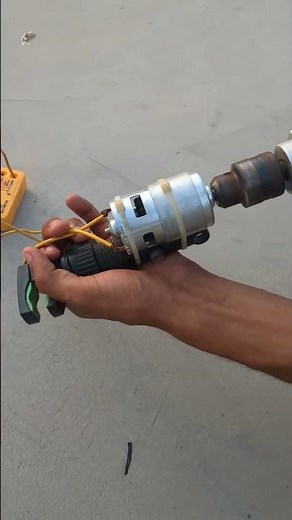 Testing a DC Motor With a Power Drill