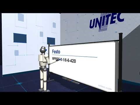 Festo MPPES-3-1/8-6-420 - MPPES-3-1/8-6-420 - Art Nr. 187353 VO72 0-6 bar - UNITEC-D