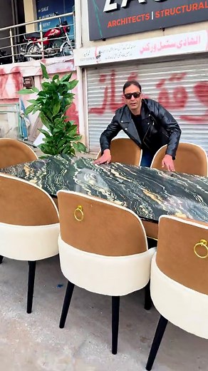 Elegant 8-Seater Luxury Dining Table for Modern Homes