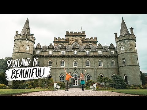 Exploring the SCOTTISH HIGHLANDS! - Fairytale Castle + Medieval Jail (Inveraray, Scotland)