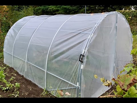 SERRE tunnel Choix,Montage et Astuces pour réussir. #greenhouse #jardin #serres #hautsdefrance