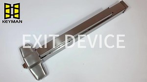 KEYMAN 2024 New Push Rod Lock With Mortise Lock Emergency Panic Door Commercial High Security Push Bar Panic Exit Device Lock