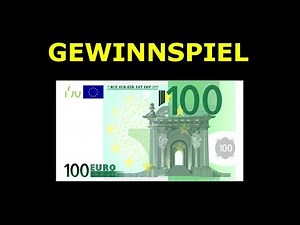100 Euro Gewinnspiel