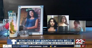 KCSO suspends search for Rita Bello