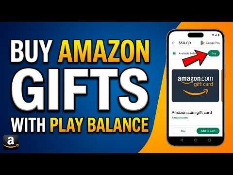 How to Buy Amazon Gift Card with Google Play Balance