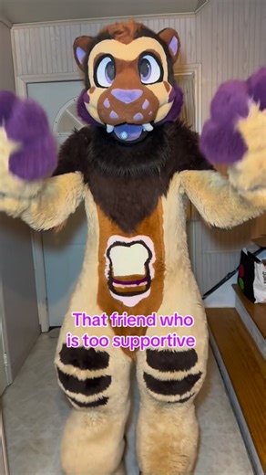 Peeby on Instagram: "I appreciate the support though #furry #fursuit #costume #cosplay #friends"