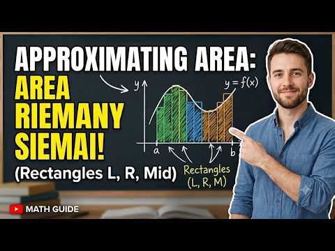 Lecture 27 | Approximating Area Under a Curve | Riemann Sums & Rectangles