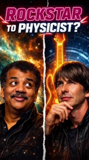 The Secret Rockstar Past of Brian Cox 🎸 ​#PhysicsUncut #BrianCox #NeilDeGrasseTyson #PhysicsLegends