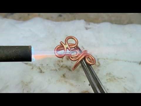 Twisted copper ring making ! How to make a twisted copper ring 